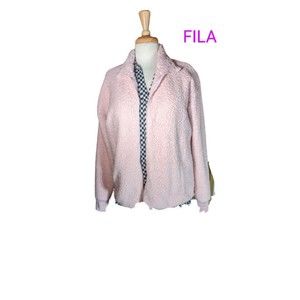 EUC Fila Pink Jacket L